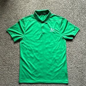 Nike Golf Oakland A’s Dri-Fit Polo Men’s size small